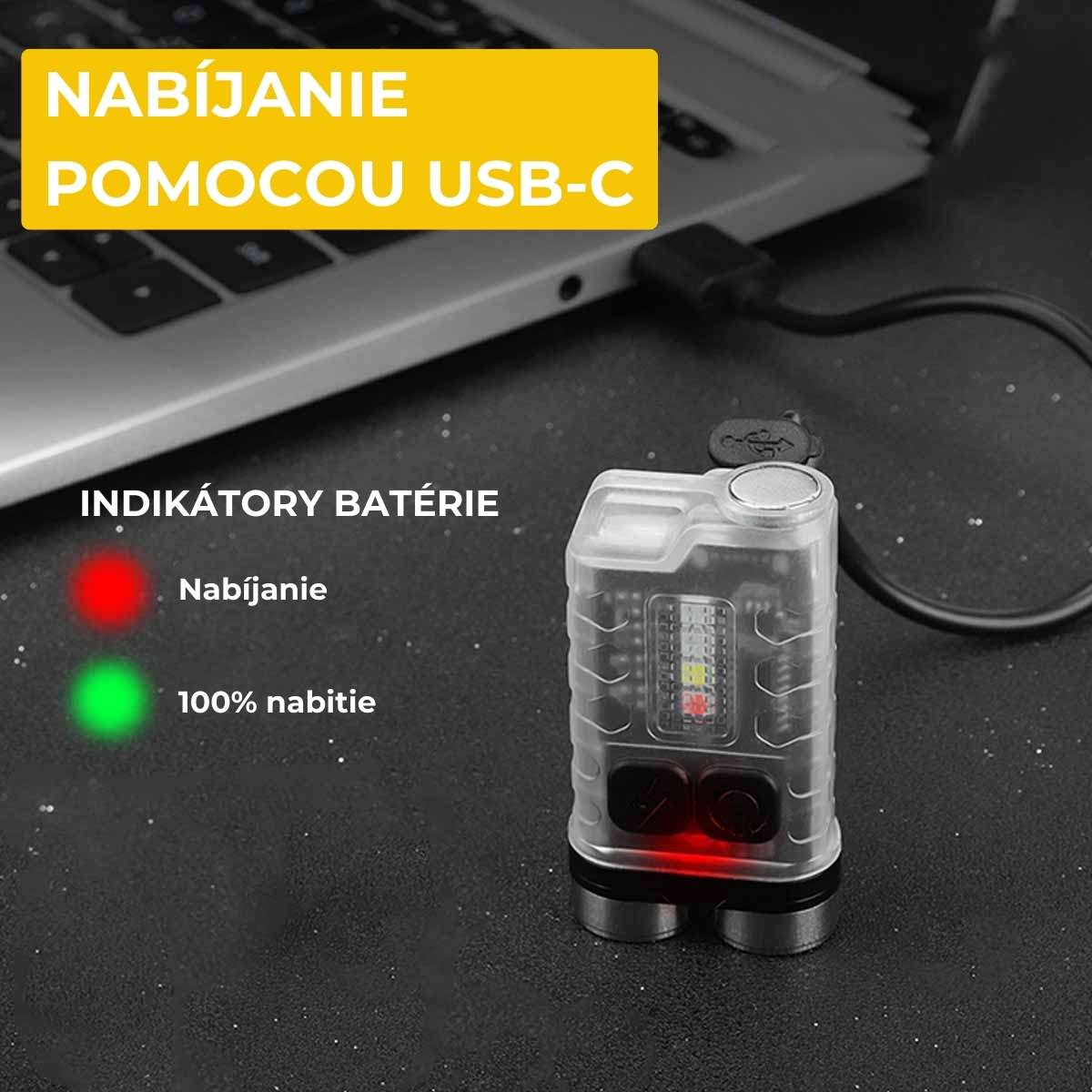 EDC LED baterka - V3 900 lm