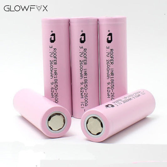 Glowfox nabíjacia batéria li-ion 18650 - 2600 mAh