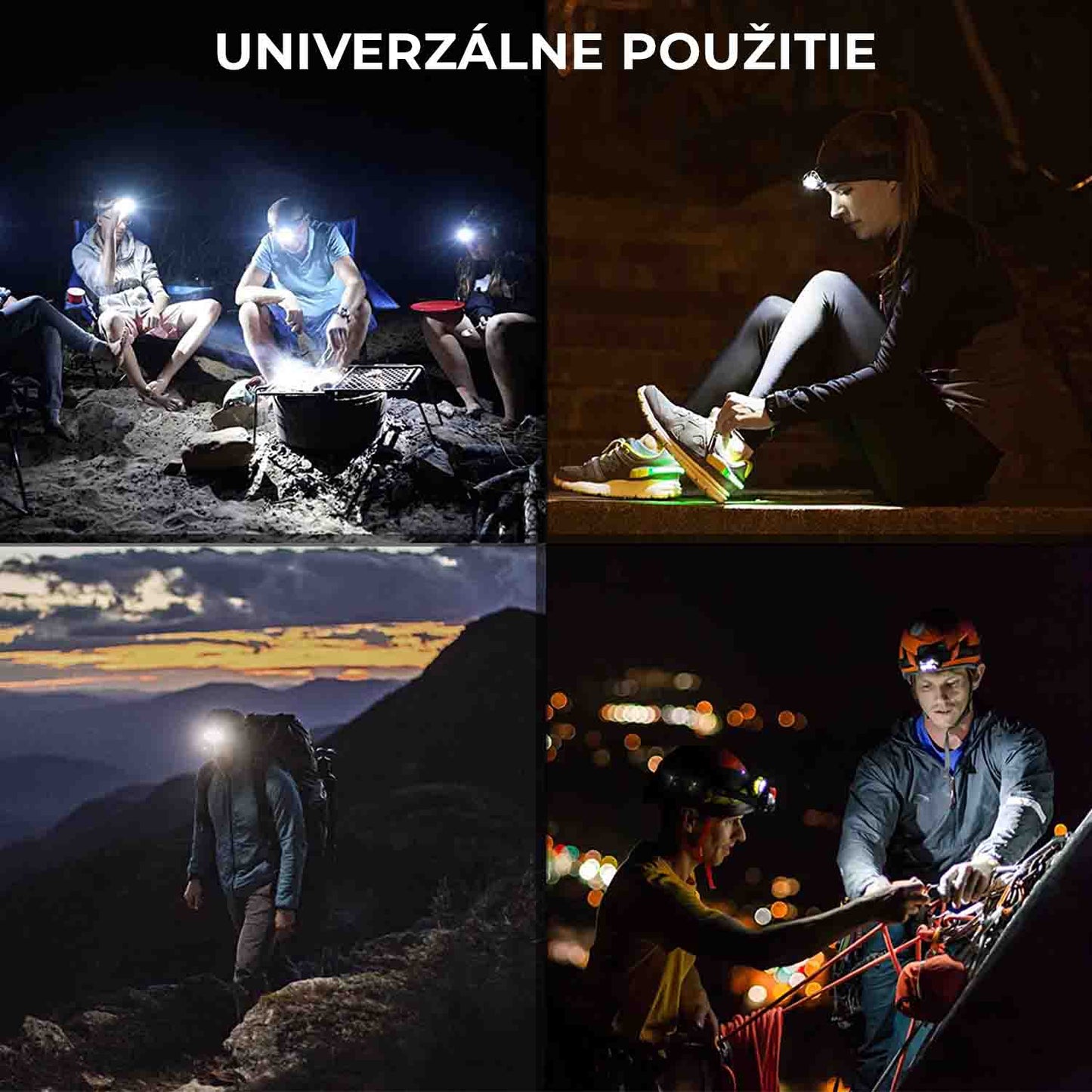 LED čelovka - Headpro